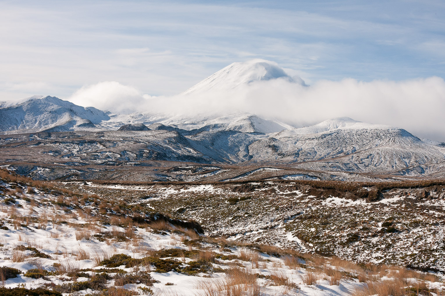 Mont Ruapehu au Parc National Tongariro