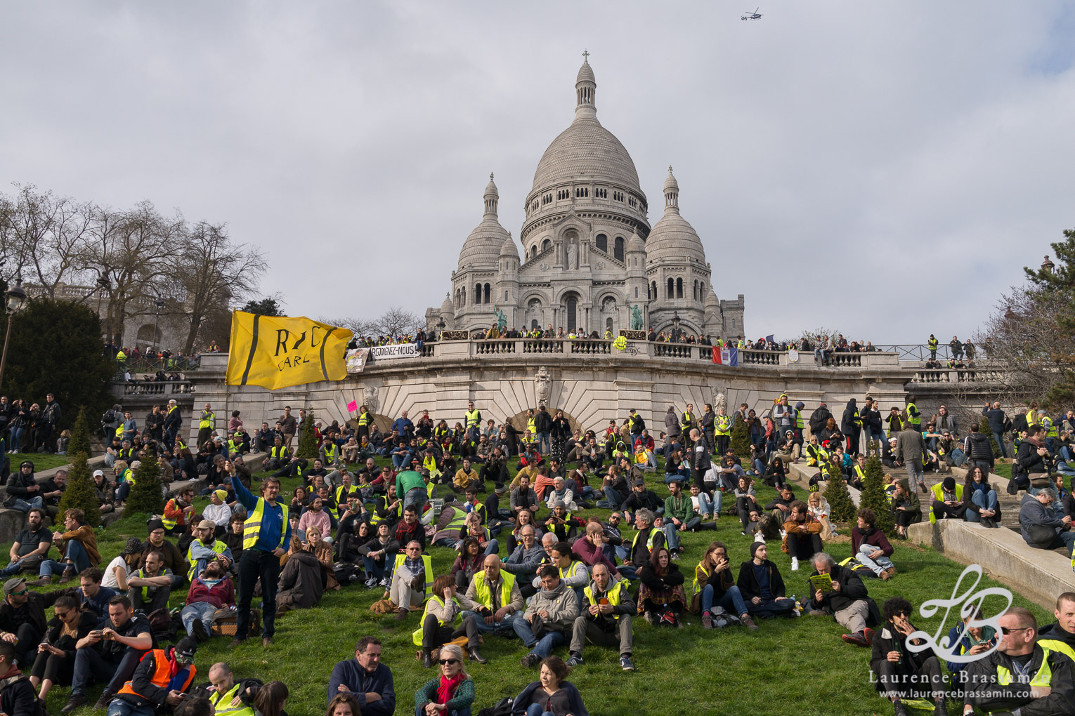 Acte XIX des gilets jaunes à Montmartre, le 23 mars 2019